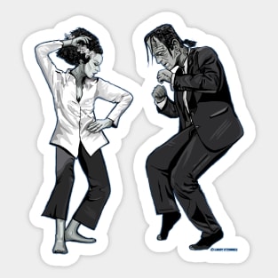 Pulp Frankenstein Electrified Sticker